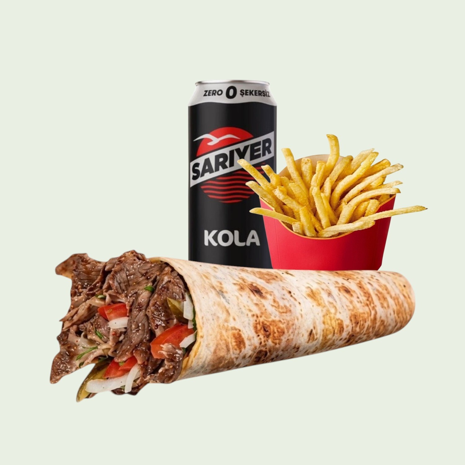 Et Döner Dürüm (Menü)
