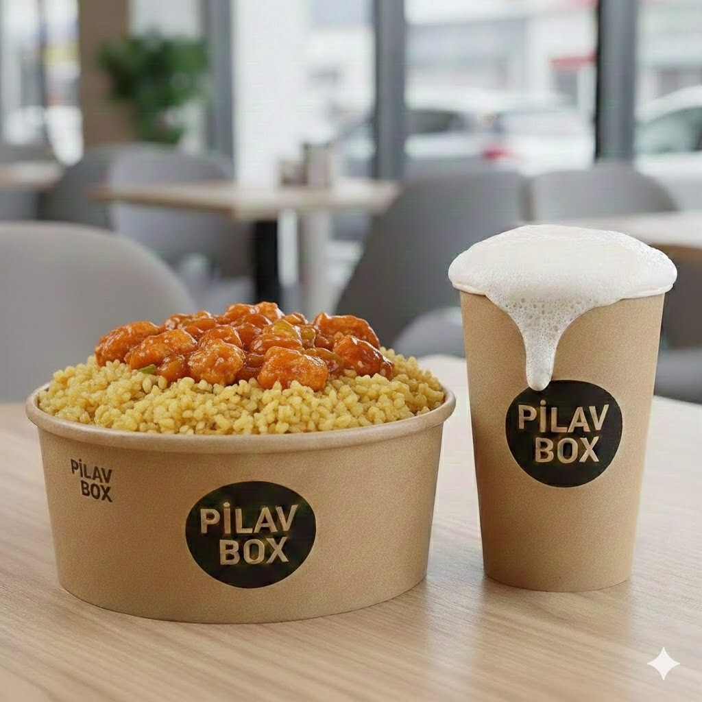 XXL Bulgur Üstü Tavuk Sote + İçecek