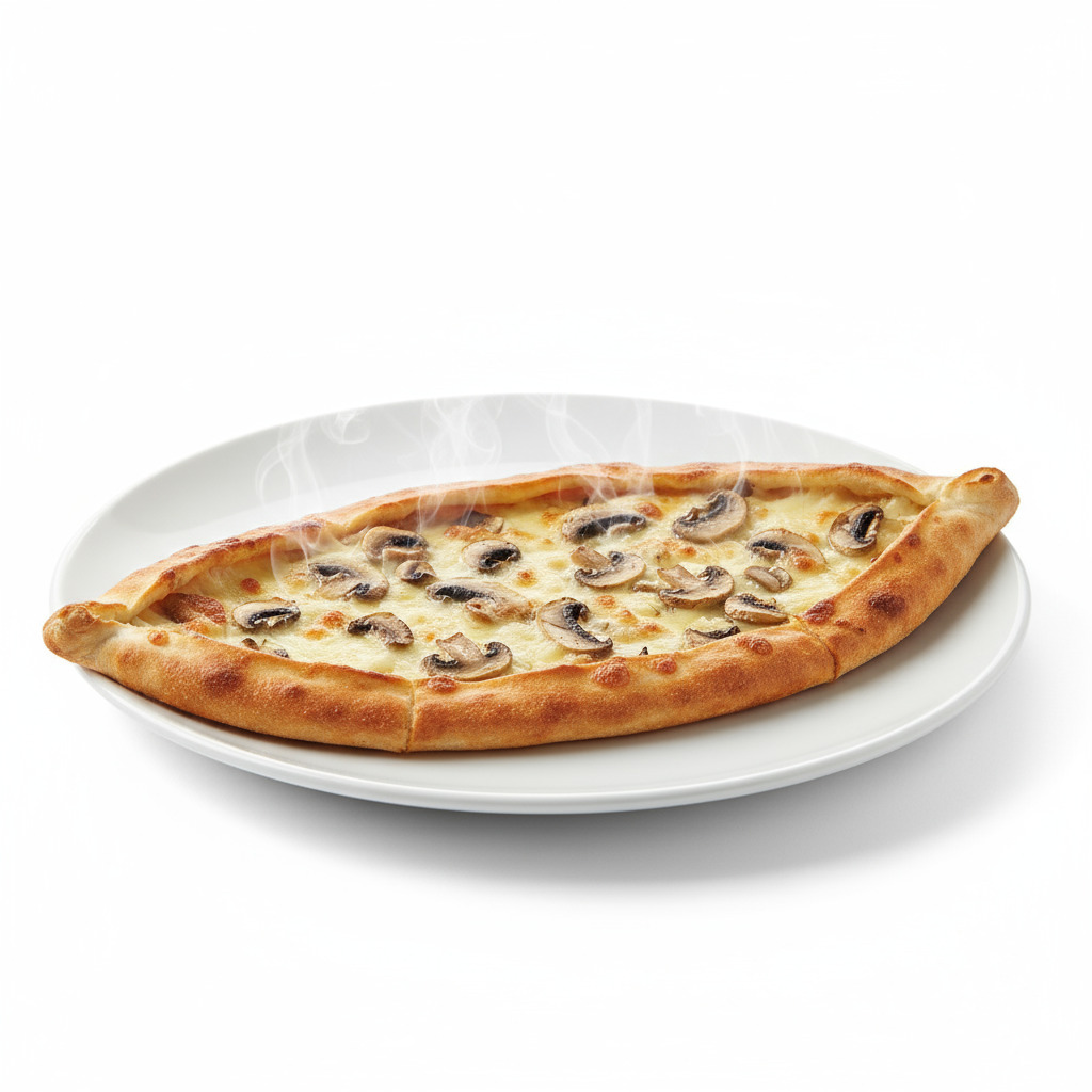 Mantarlı Kaşarlı Pide