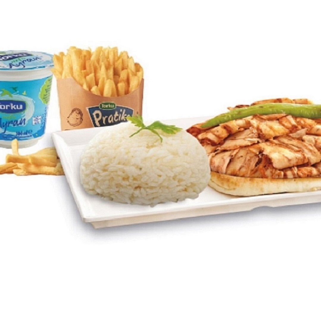 Pilav Üstü Tavuk Döner (100 gr.) Menü
