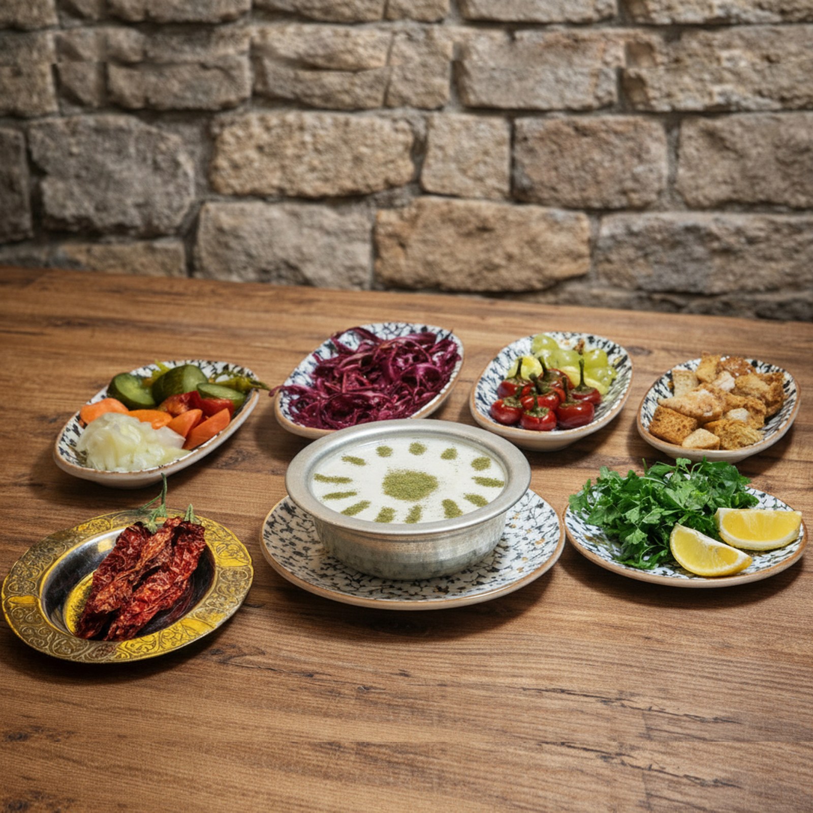 Yaza Özel Soğuk Dövme Çorbası