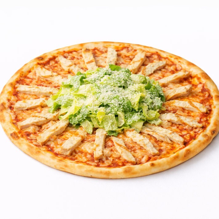 Tavuklu Sezar Pizza (Orta)