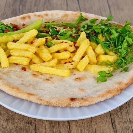 Ev Yapımı Patates Kızartma Dürüm
