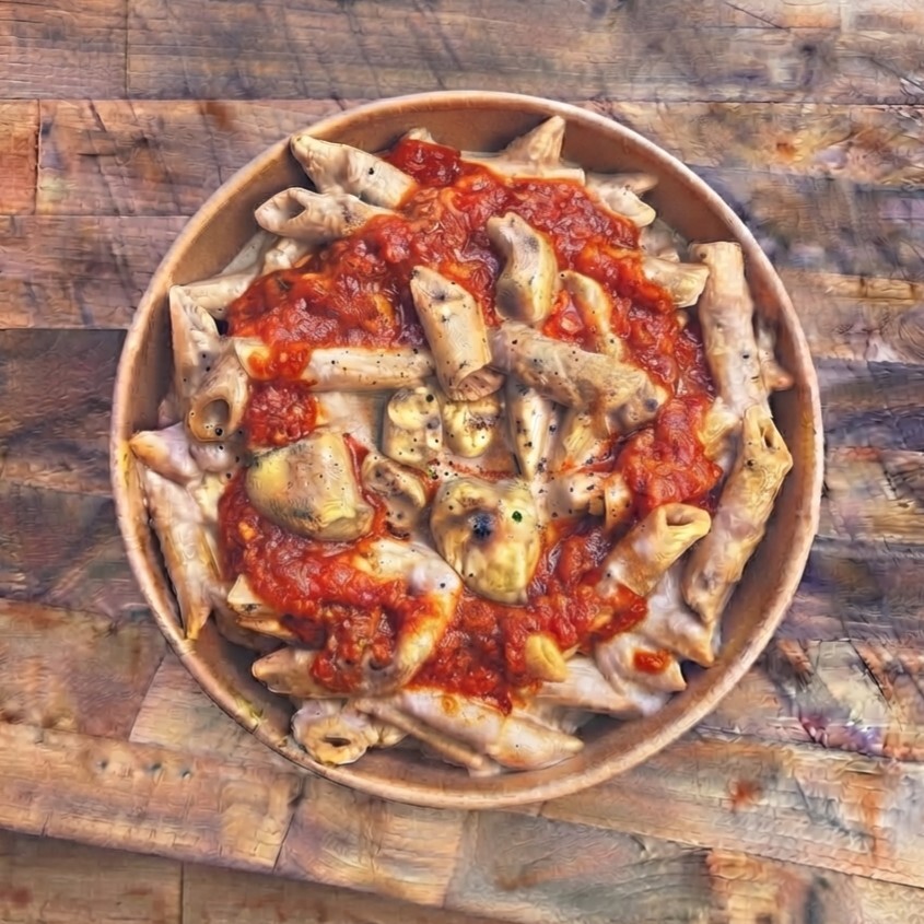 Domates Soslu Tavuklu Penne