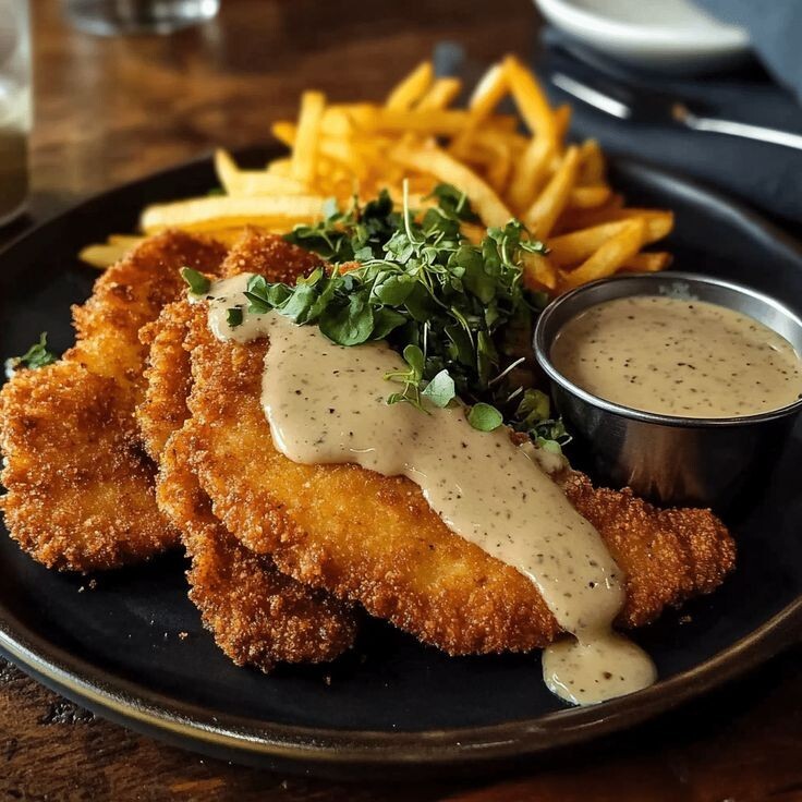 Schnitzel Menü