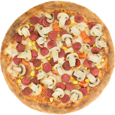Sosisli Pizza (Büyük)