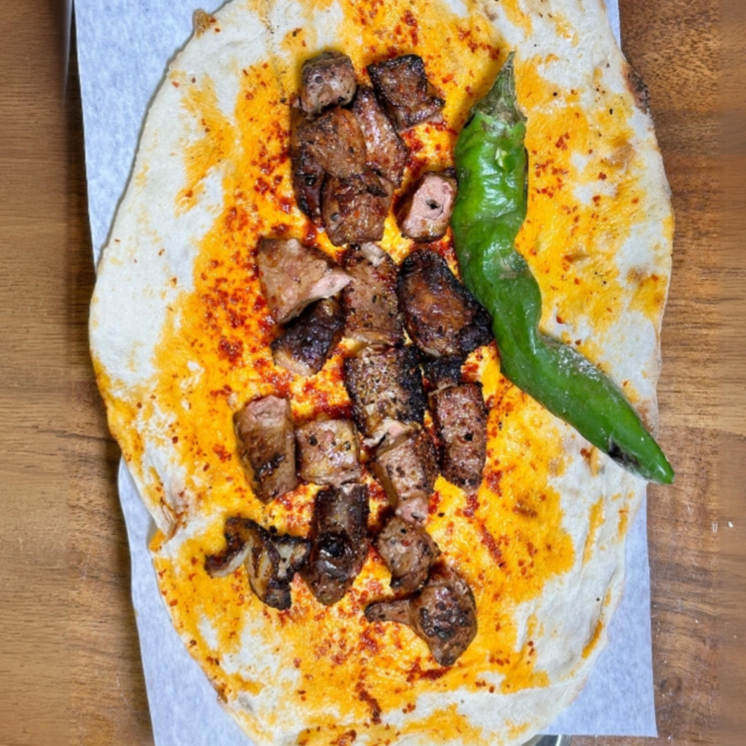 Ciğer Kebap durum 2 şiş