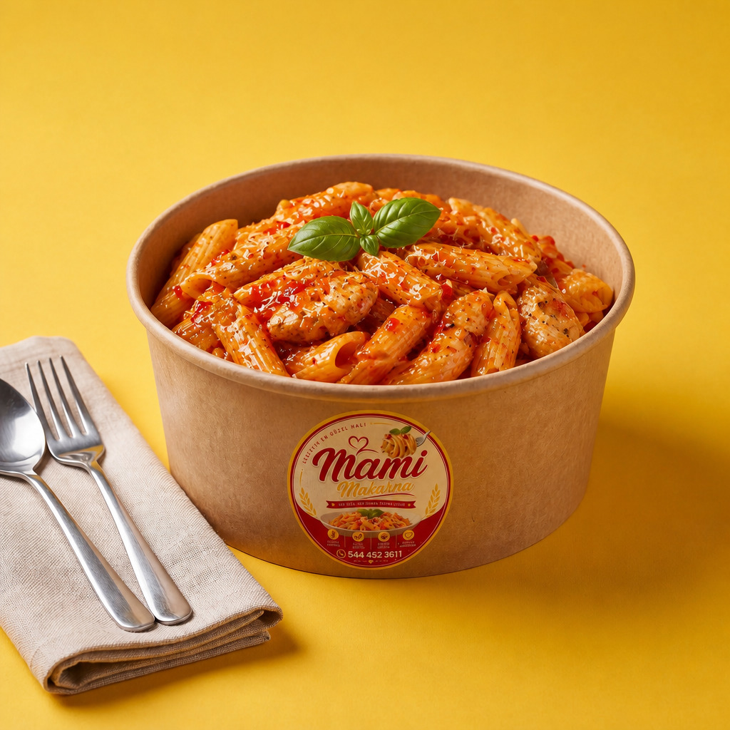 Sweet Chili Soslu Tavuklu Makarna