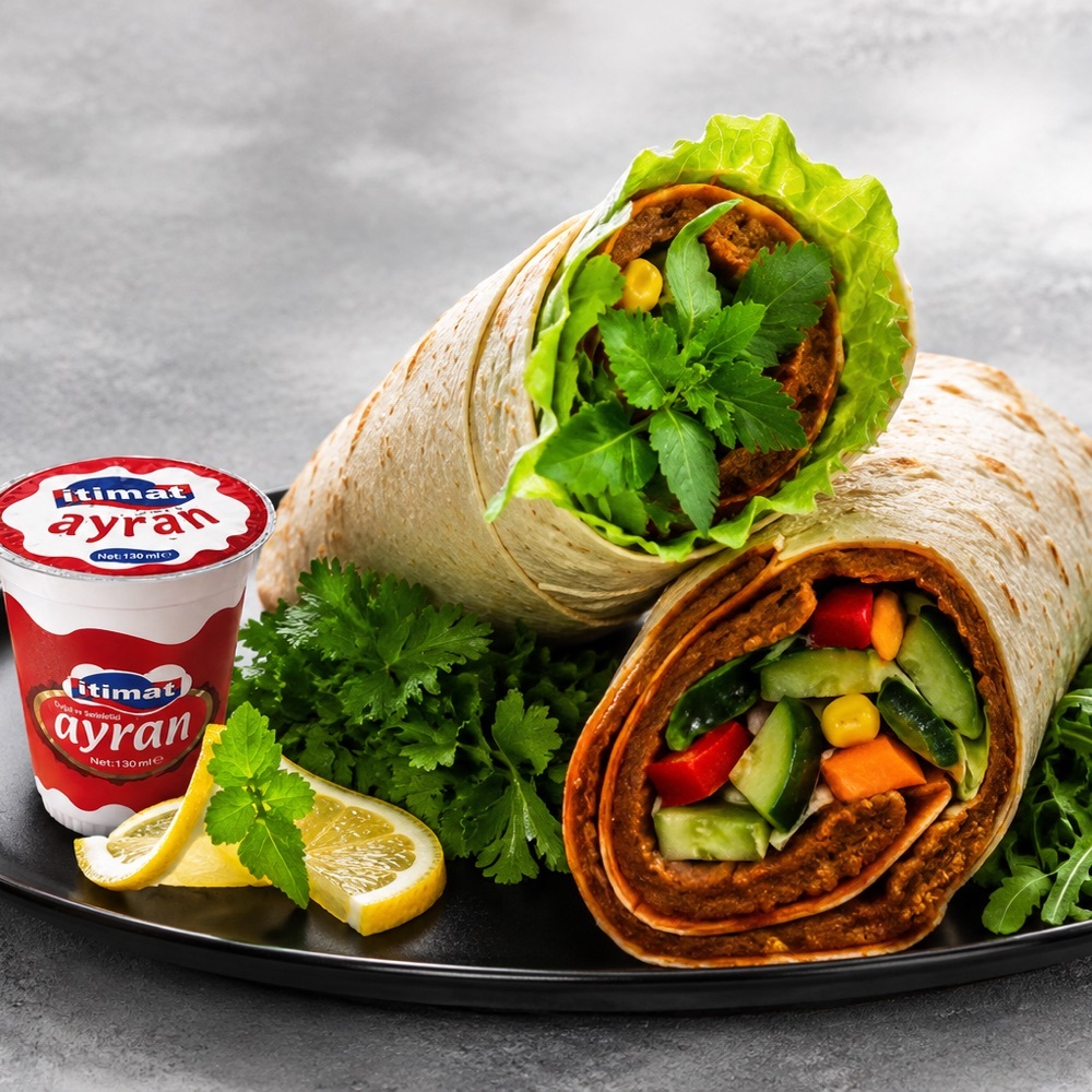 Double Dürüm (250 gr) + İçecek Menü