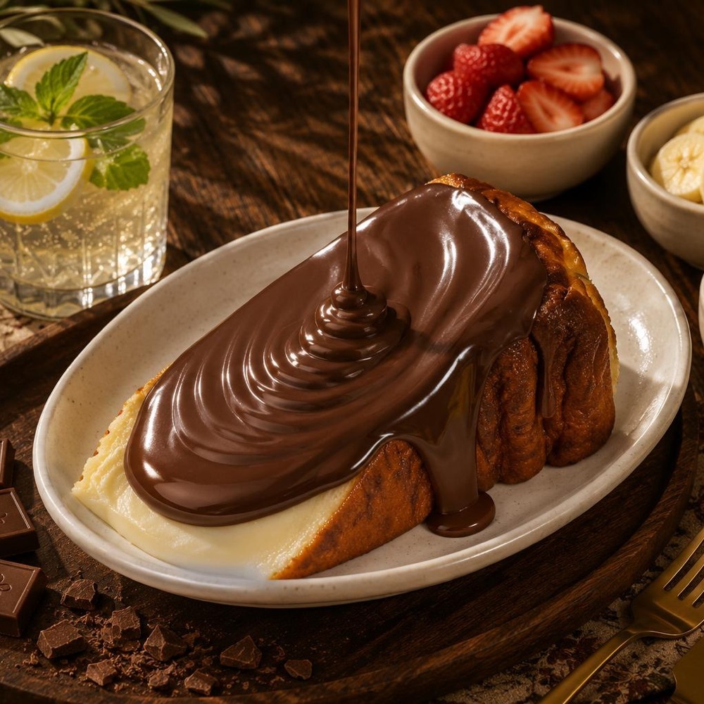 Puffy San Sebastian Cheesecake