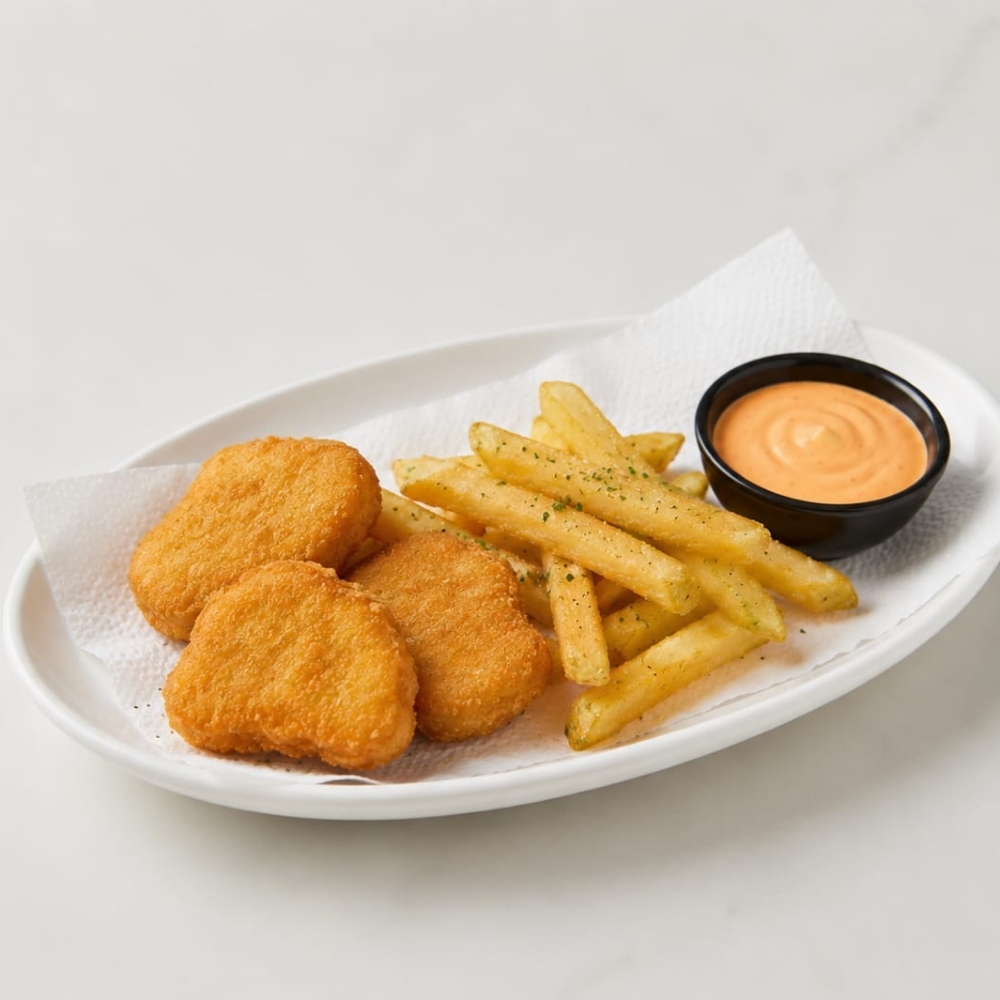 3 Nugget + Az Patates Kızartması