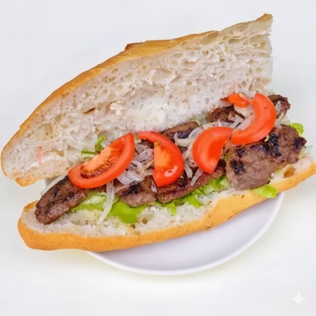 Yarımdan Büyük Köfte Ekmek