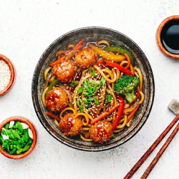 General Tso Tavuklu Noodle (ACILI)