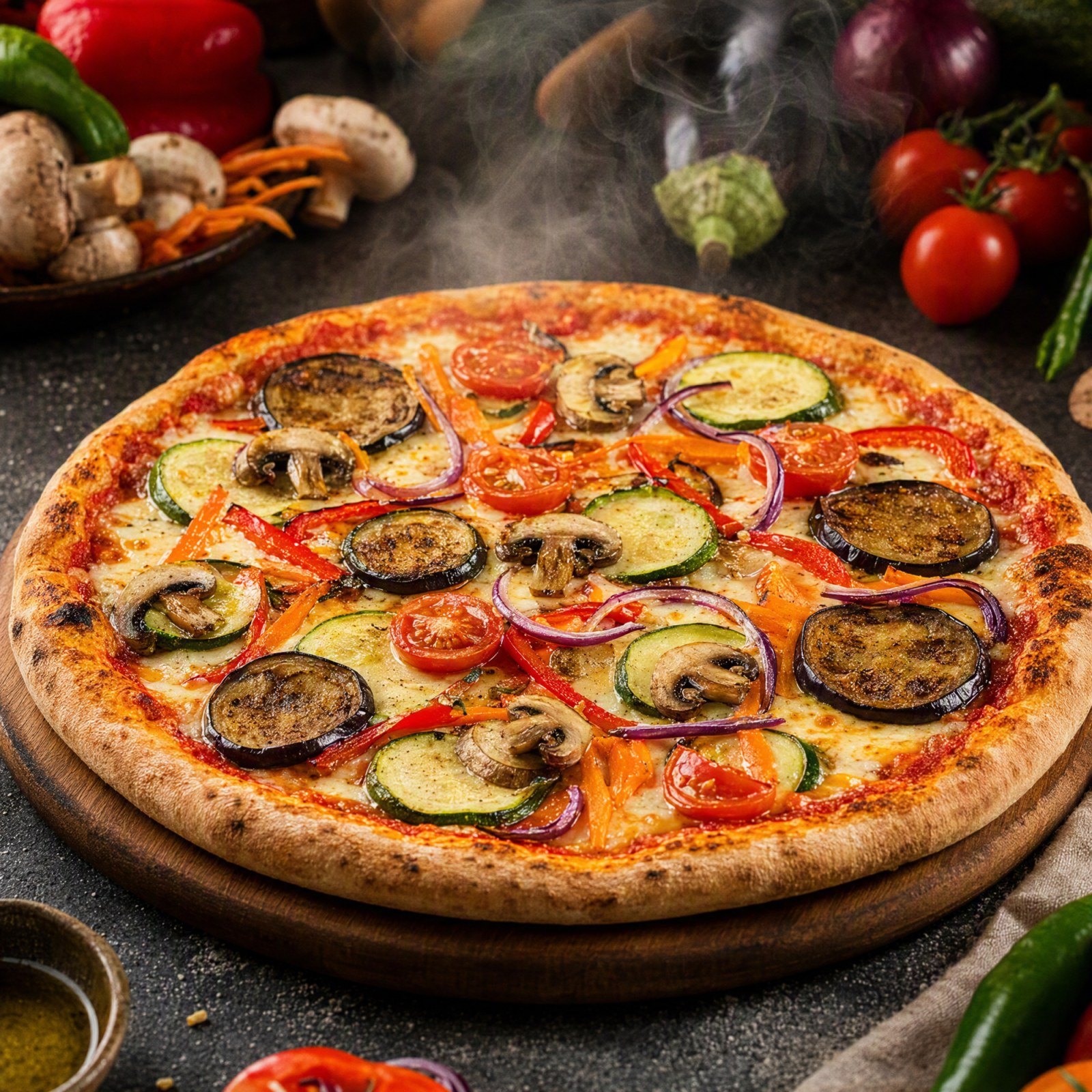 Sebzeli Pizza