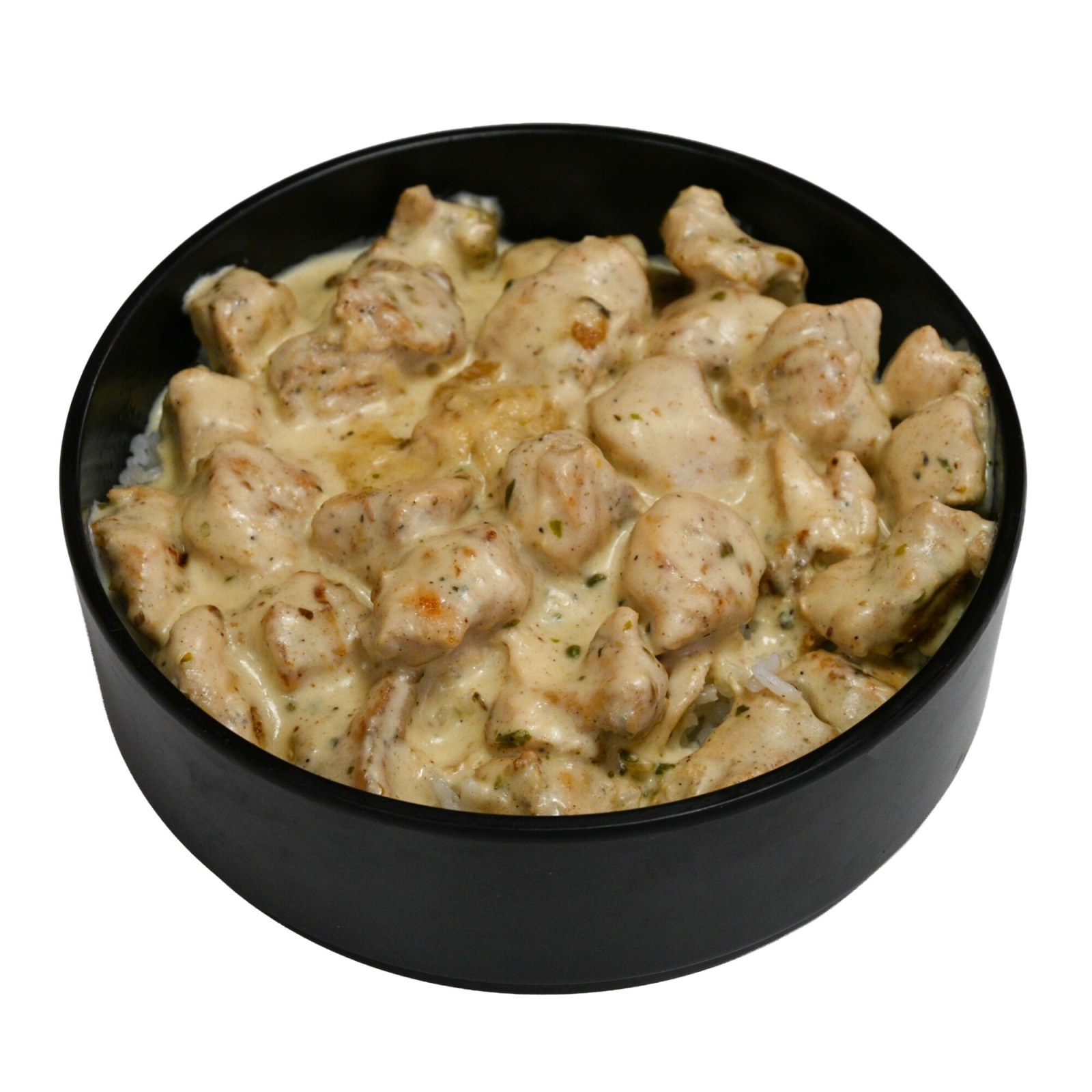 Dağ Kekikli Bademli Soslu Tavuklu Pilav