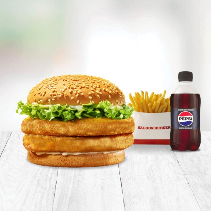 Double Çiko Burger Menü