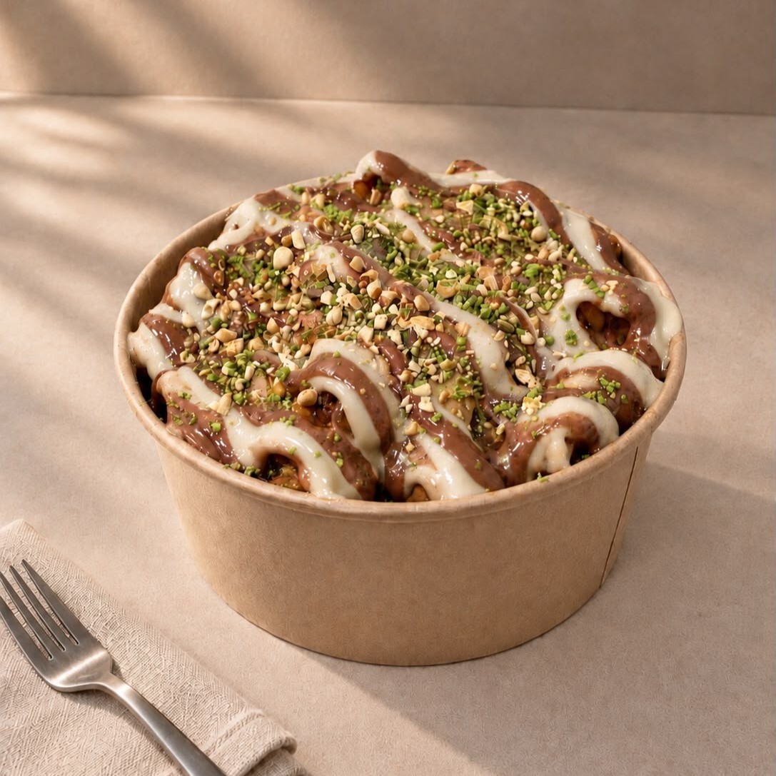 Bubble Bowl Waffle Büyük Boy (750 cc)