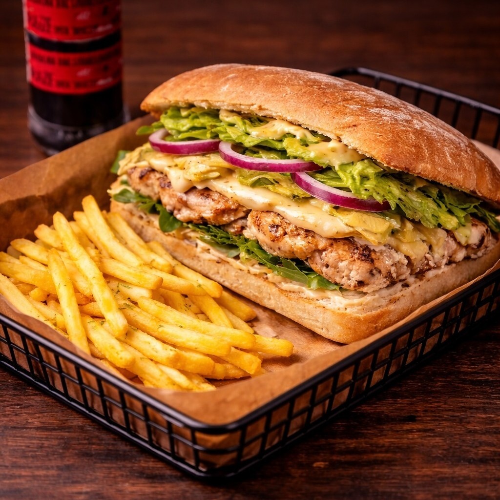 Artichoke Chicken Sandwich