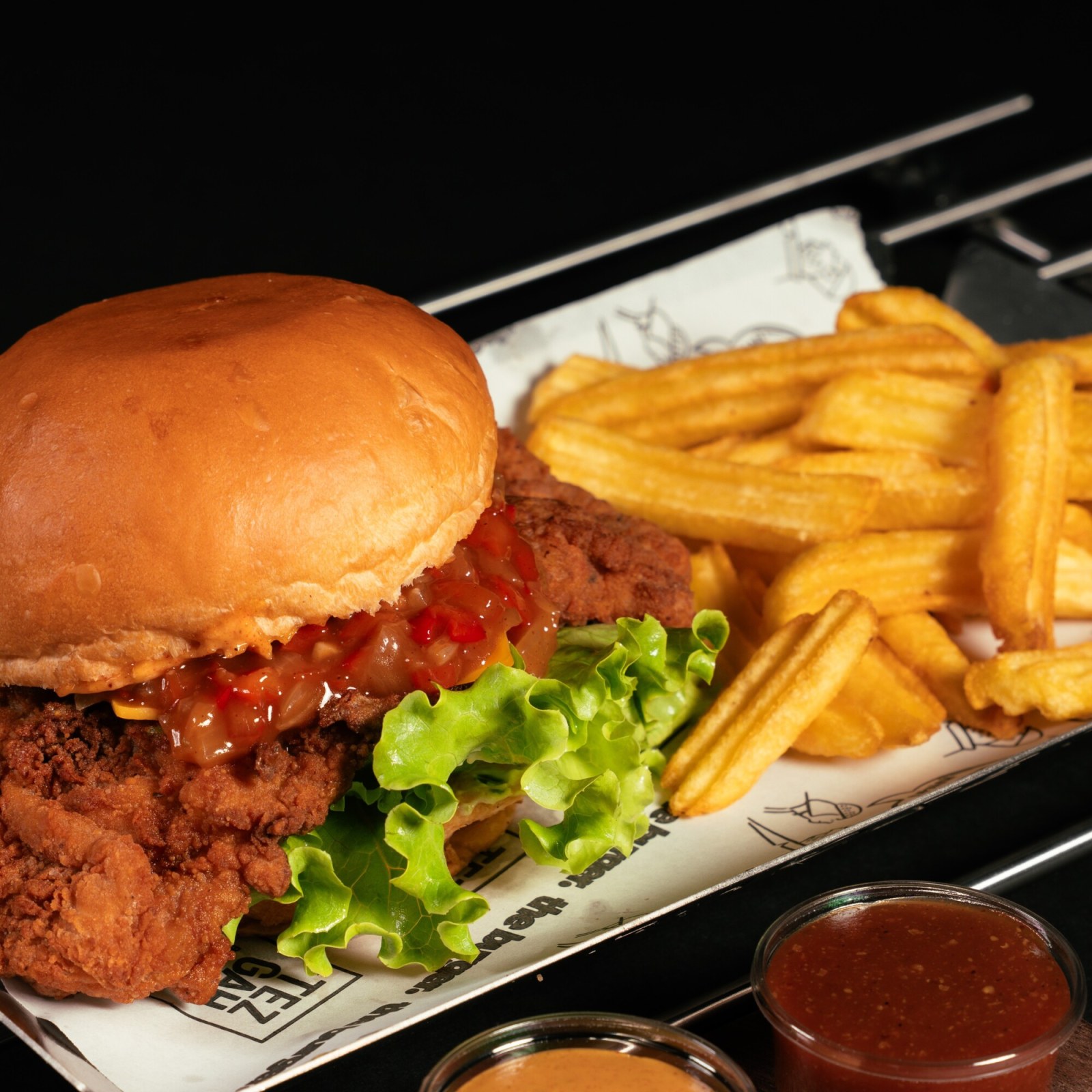 Chicken Salsa Tavuk Burger