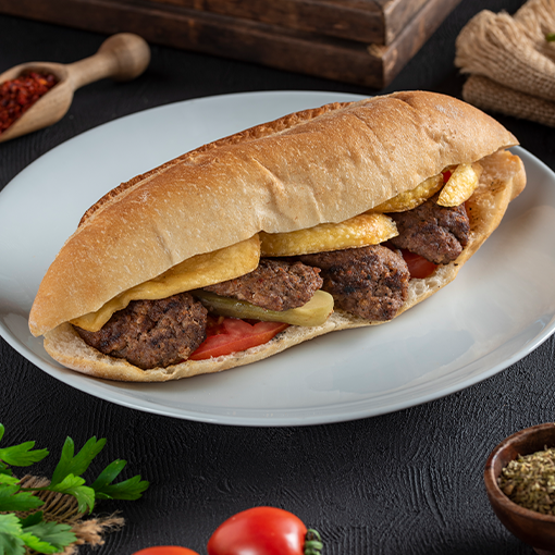 Yarım Ekmek Izgara Köfte