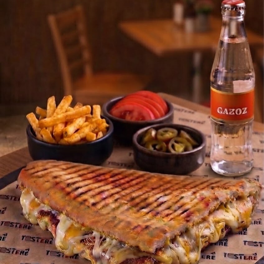 Dört Peynirli Tost Menü