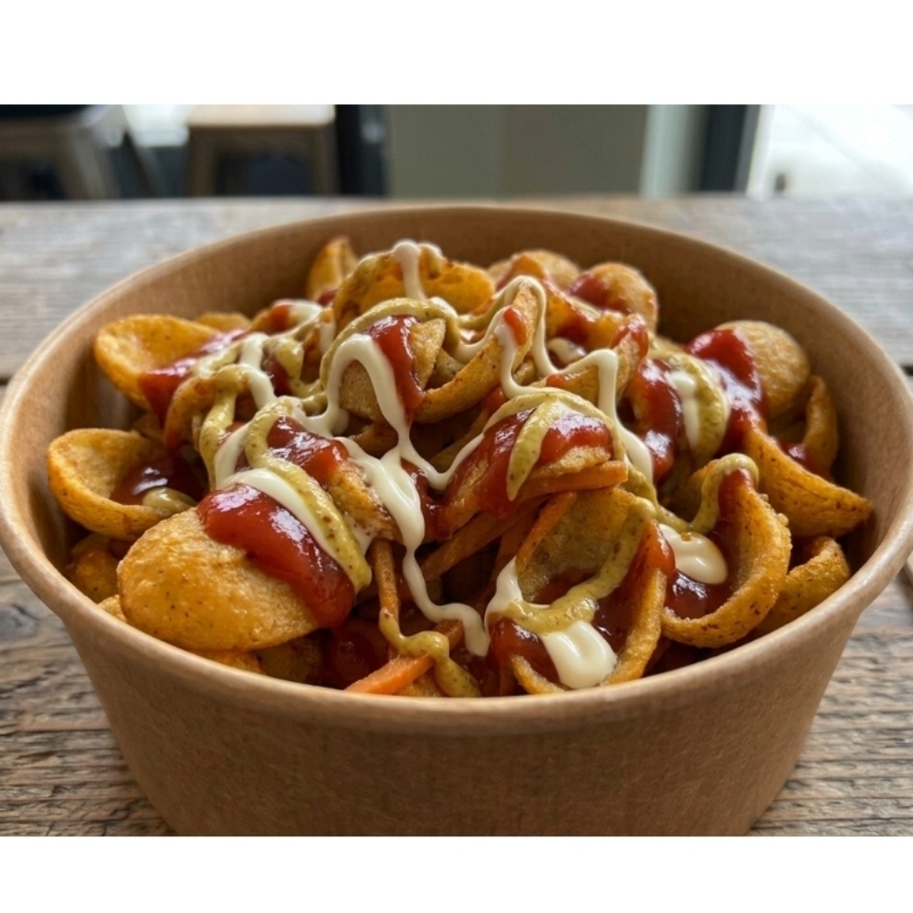 Klasik Soslu Kaşık Patates