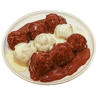 Profiterol (500 gr) – Özel Belçika Sütlü ve Beyaz Çikolata Soslu