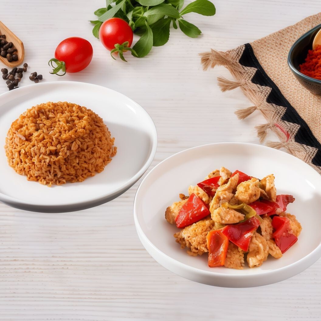Tavuk Şiş & Bulgur Pilavı