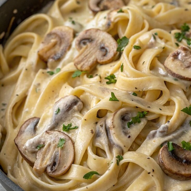 Fettucini Alfredo Tavuk