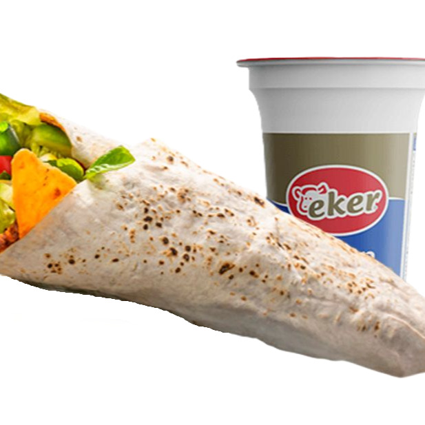 Çiğ Köfte Dürüm (125 gr) & Eker Ayran (17 cl)