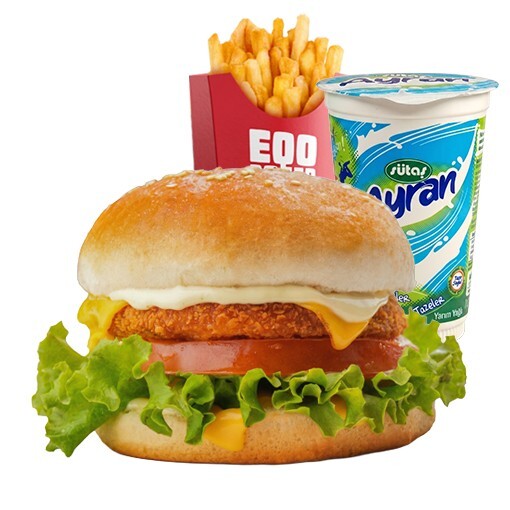 Eqo Burger Menü (tavuk)