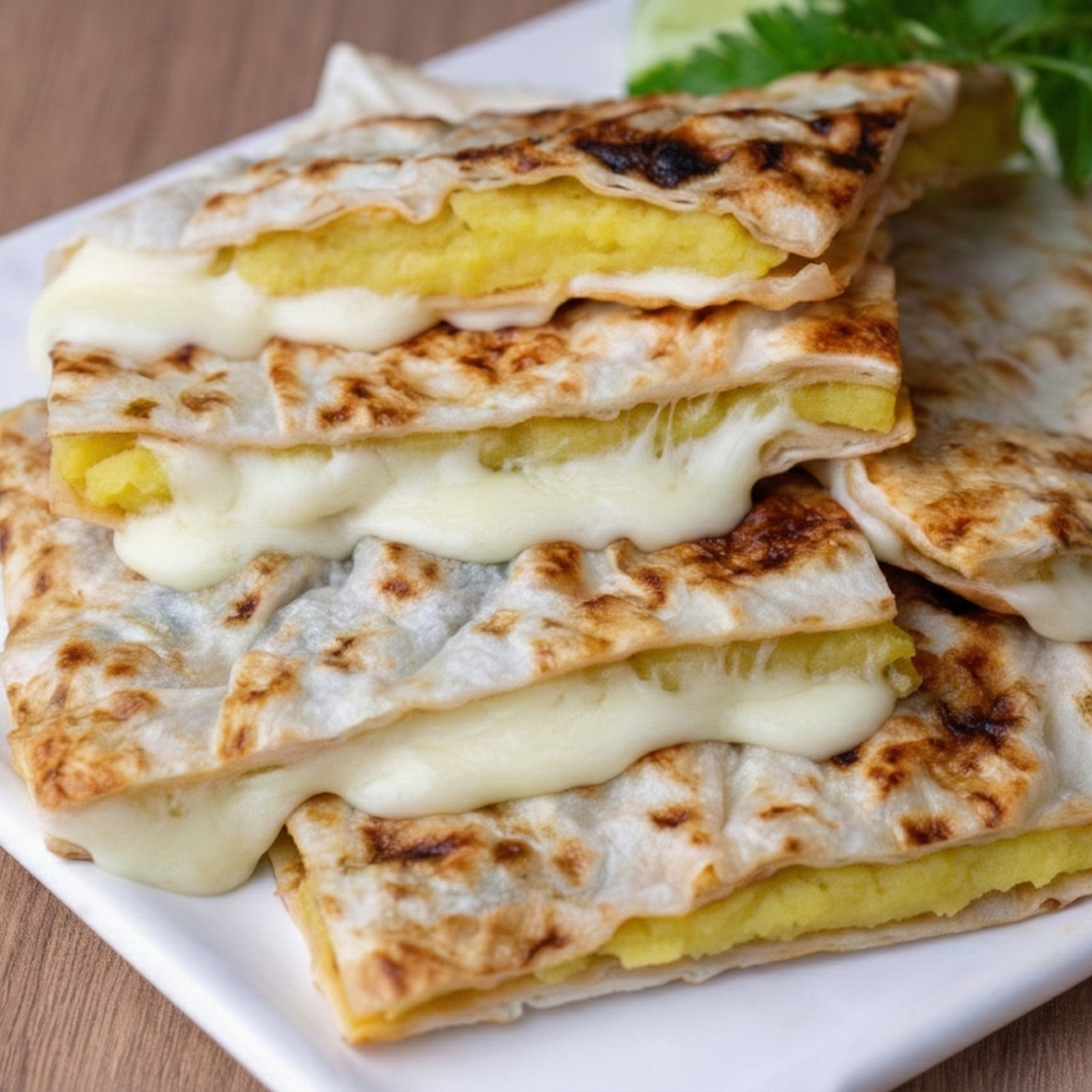 Patatesli Kaşarlı Gözleme