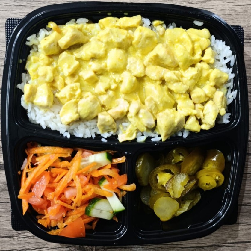 Dayını Tabağında Köri Soslu Pilav (200 gr)