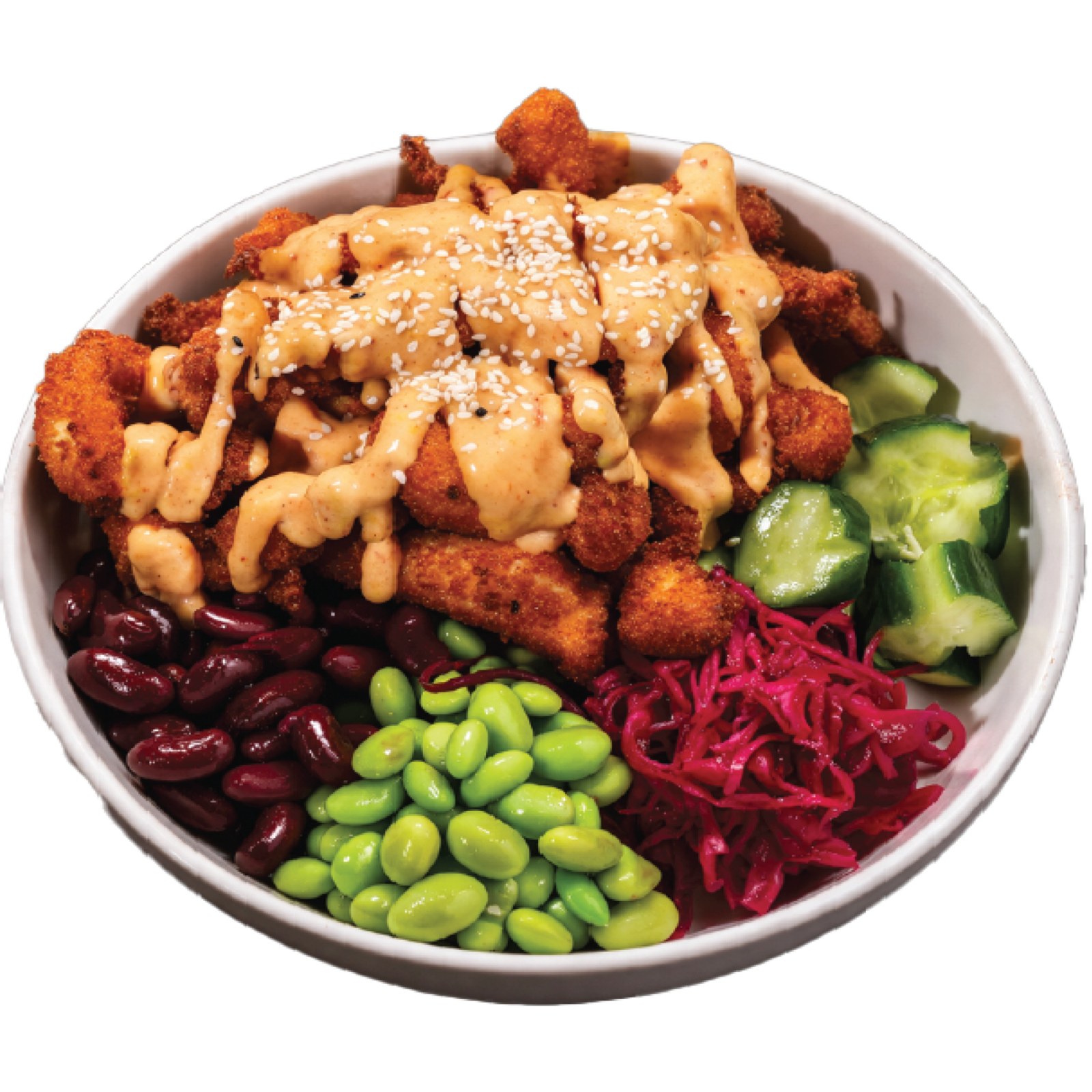 Soslu Çıtır Tavuk Bowl
