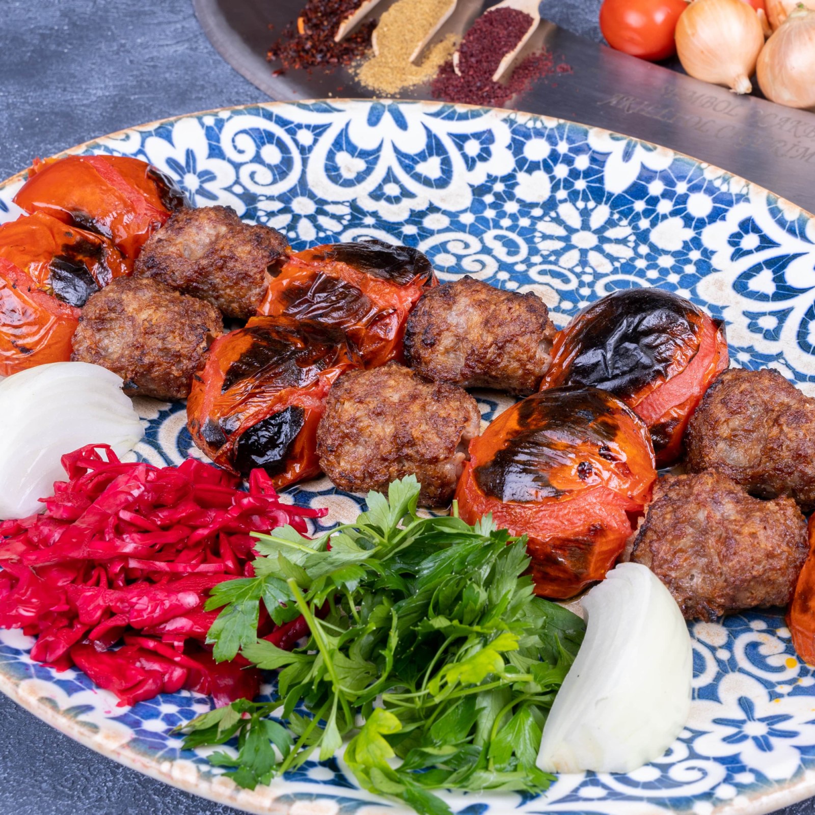 Domatesli Kebap