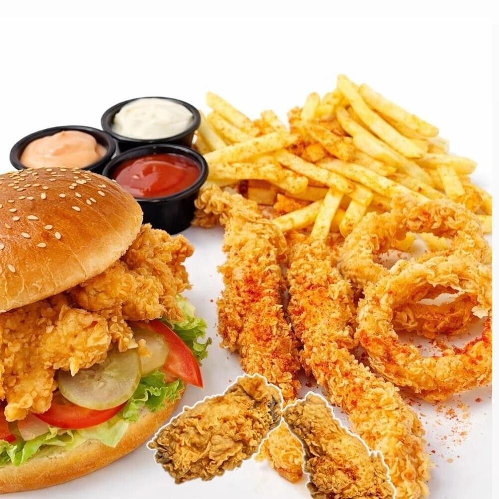 Max Doyurucu Tavuk Burger