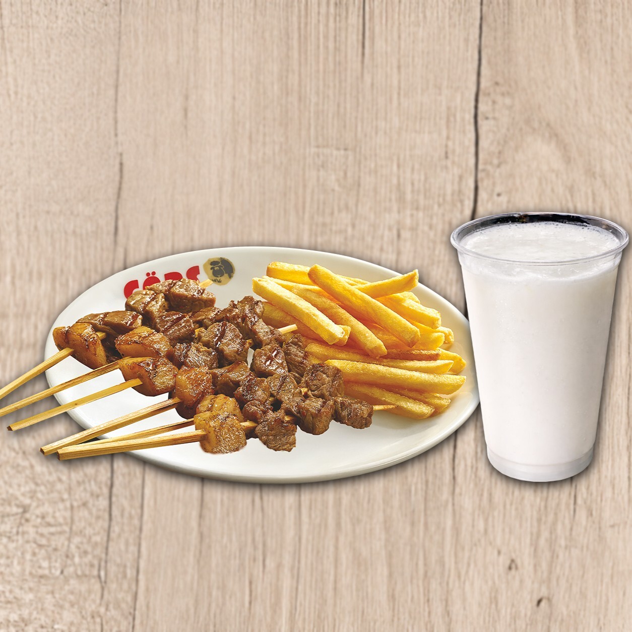 Miniklere Özel Çöpşiş Patates Menü - Oyuncak Hediyeli