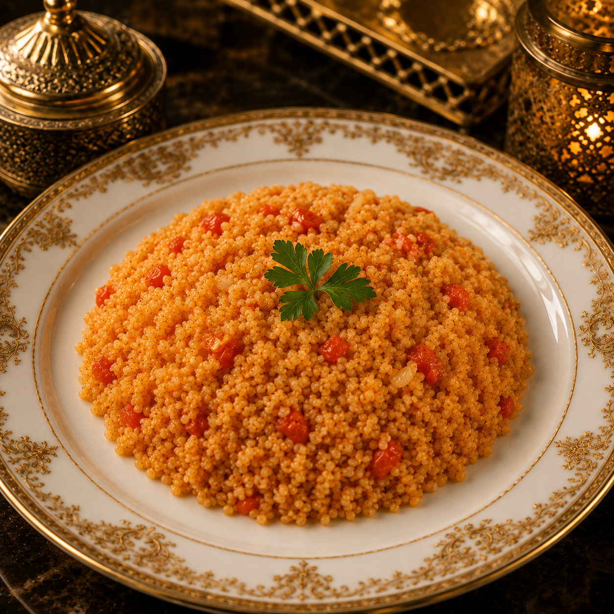 Sebzeli Bulgur Pilavı