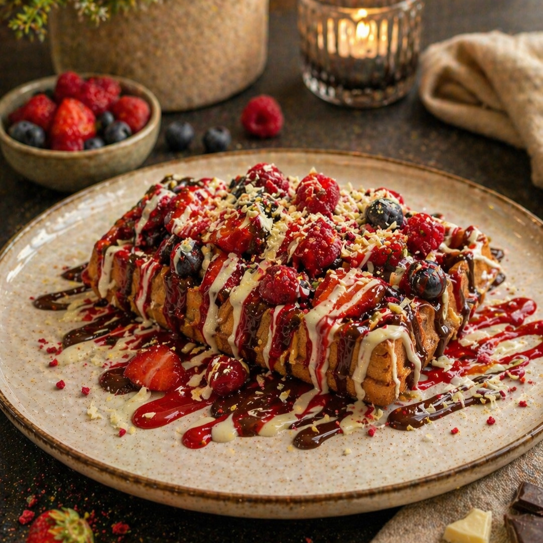 Orman Meyveli Waffle