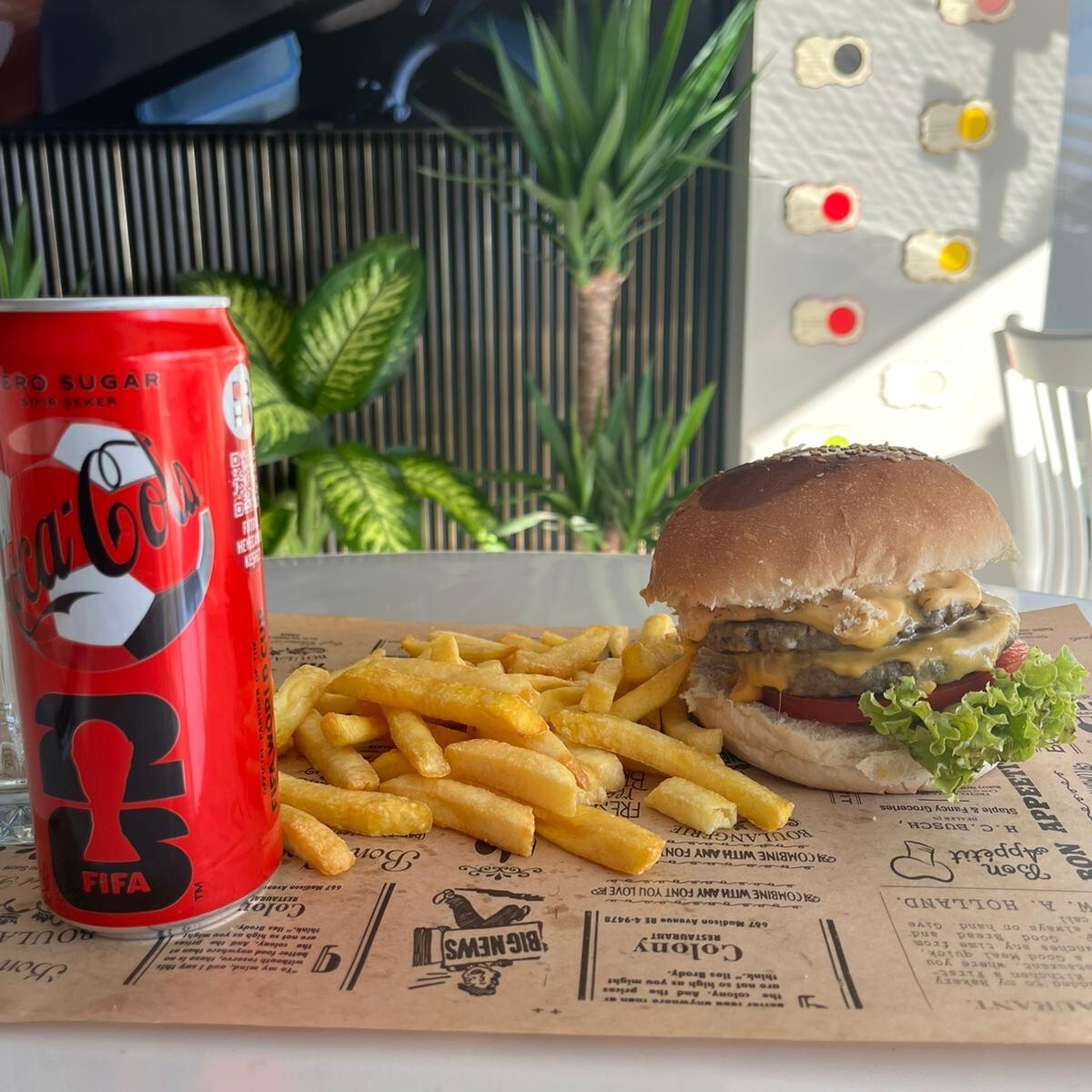 Smash Burger Menü