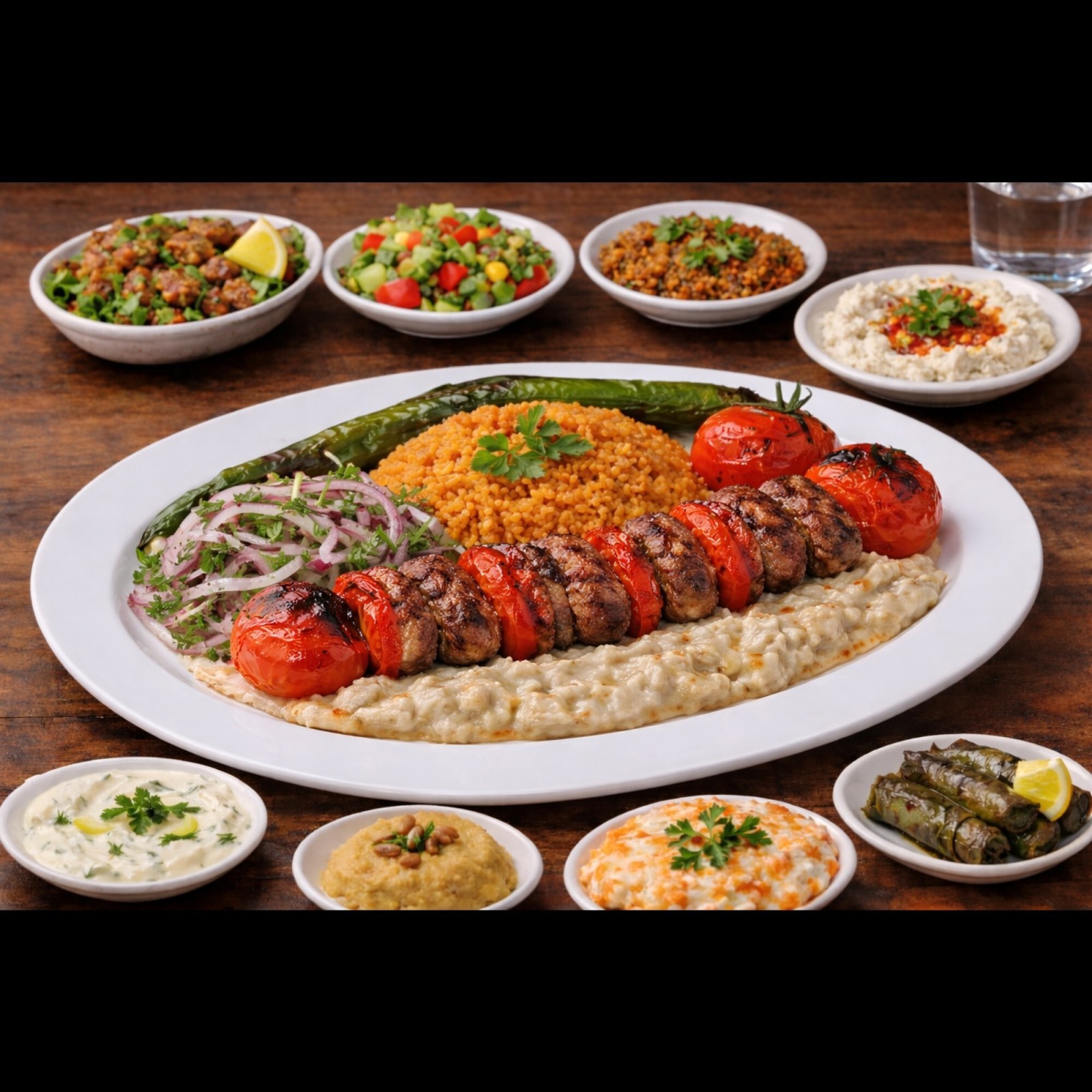 Domatesli Kebap