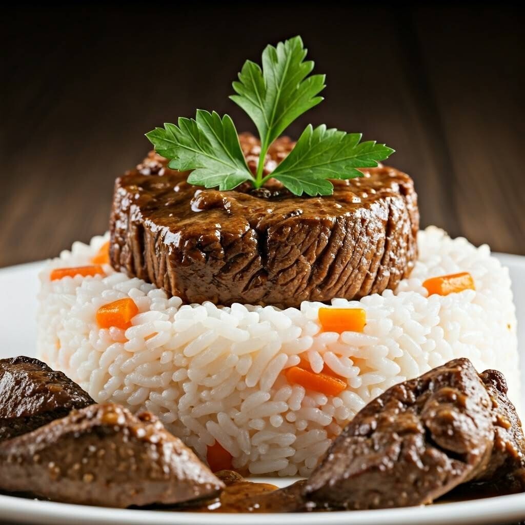 Mercimek Çorbası + Ciğer+Kavurma Pilav + İçecek