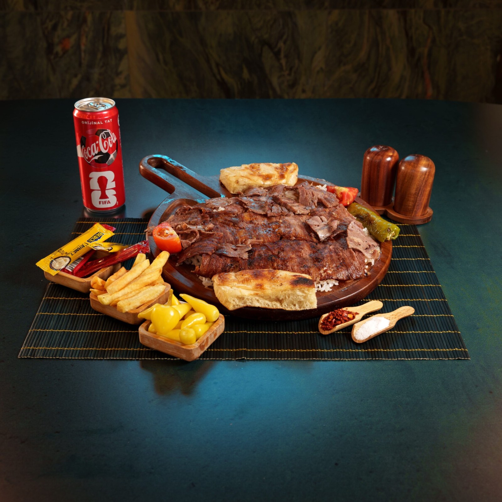 Pilav Üstü Et Döner Menü