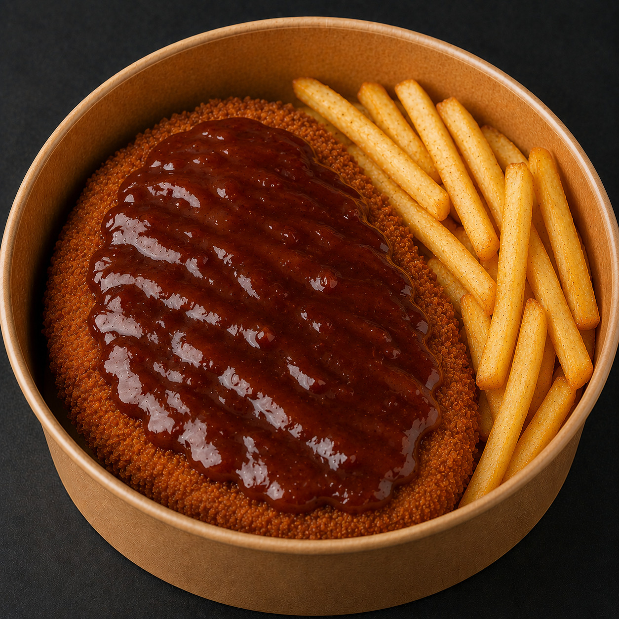 Ev Yapımı Barbekü Soslu Şinitzel