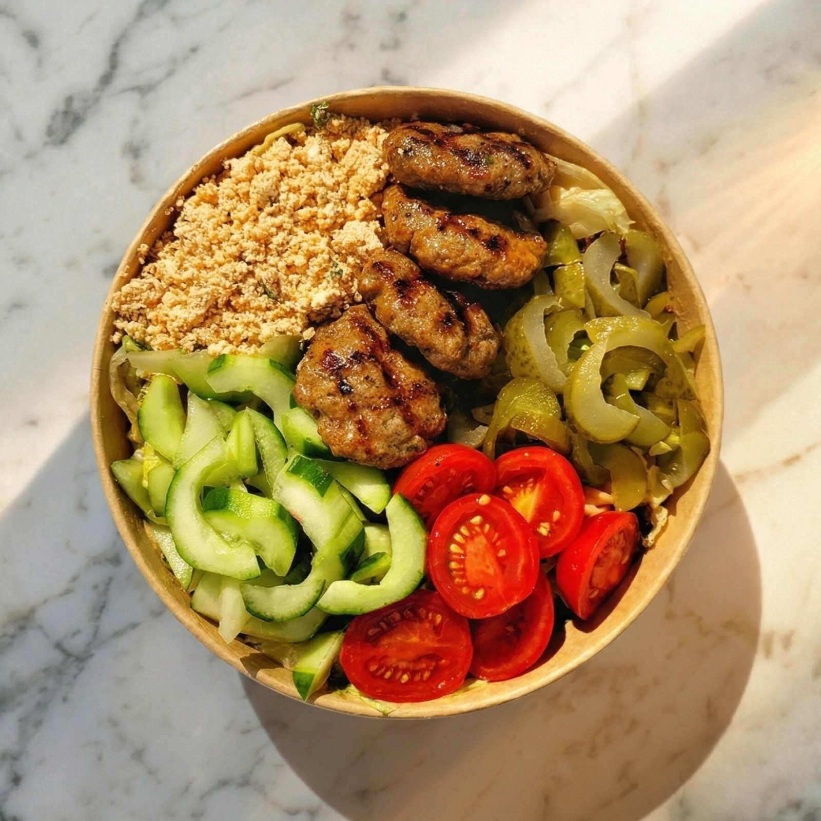 Köfteli Salata