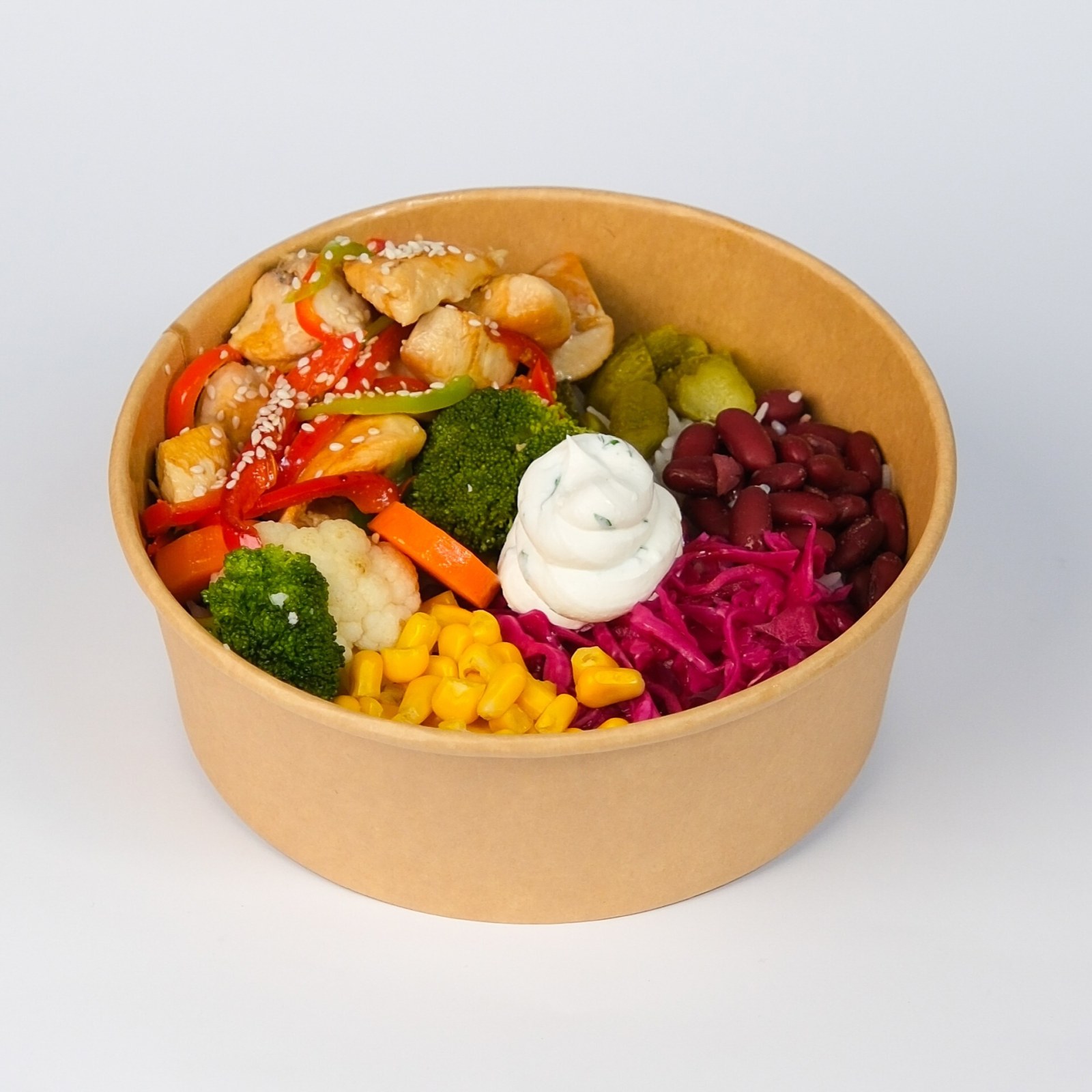 Teriyaki Soslu Tavuk Bowl