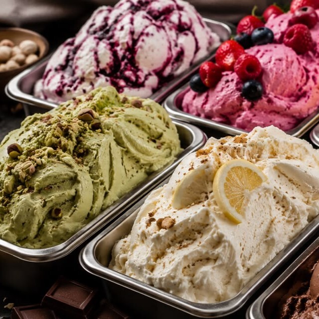 Karışık Dondurma (1 Kg)