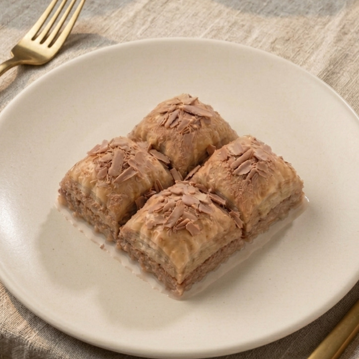 Cevizli Çikolatalı Soğuk Baklava