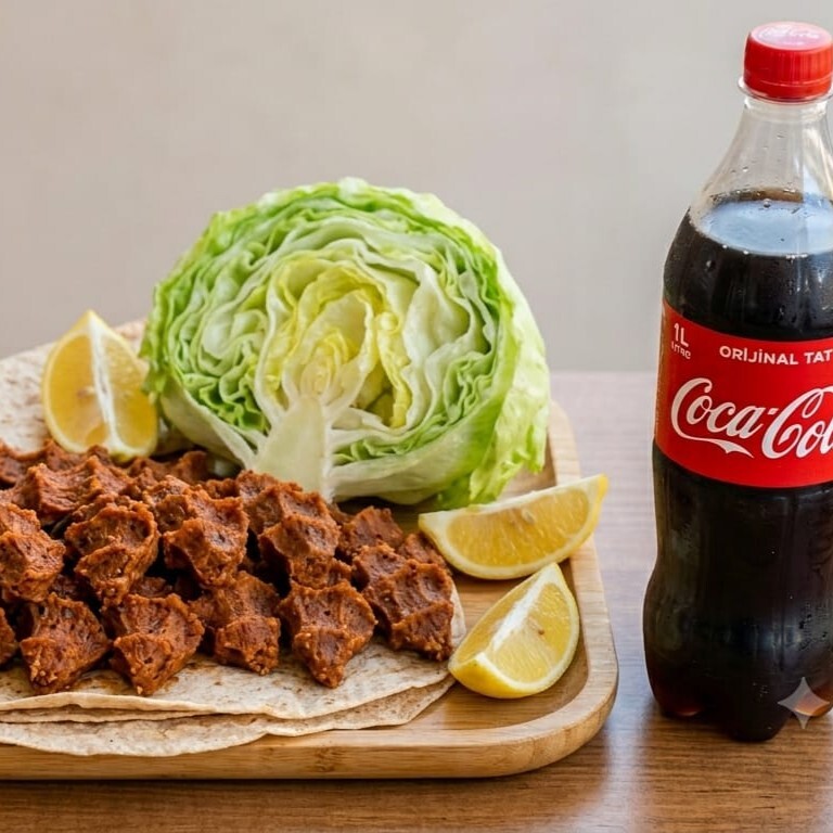 Çiğ Köfte (500 Gr) 1 Litre İçecek