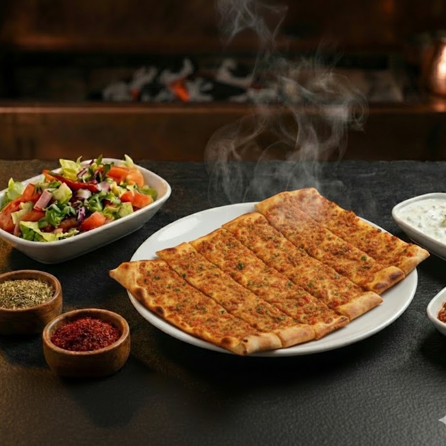 Kıymalı Yumurtalı Pide